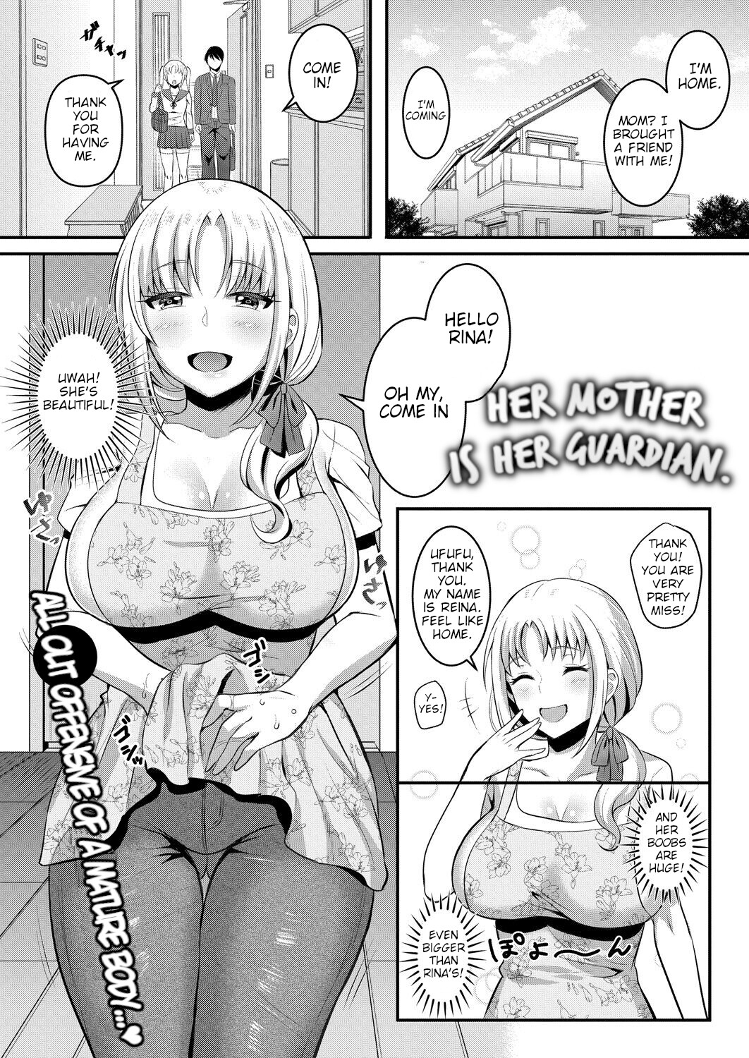 Hentai Manga Comic-Her Mother is Her Guardian-Read-1